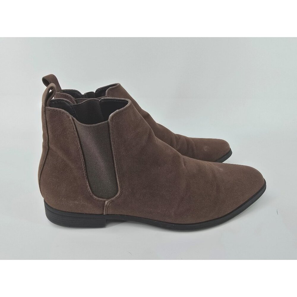 Asos Dress Men Brown Suede Boots size 10.5 - Picture 3 of 11